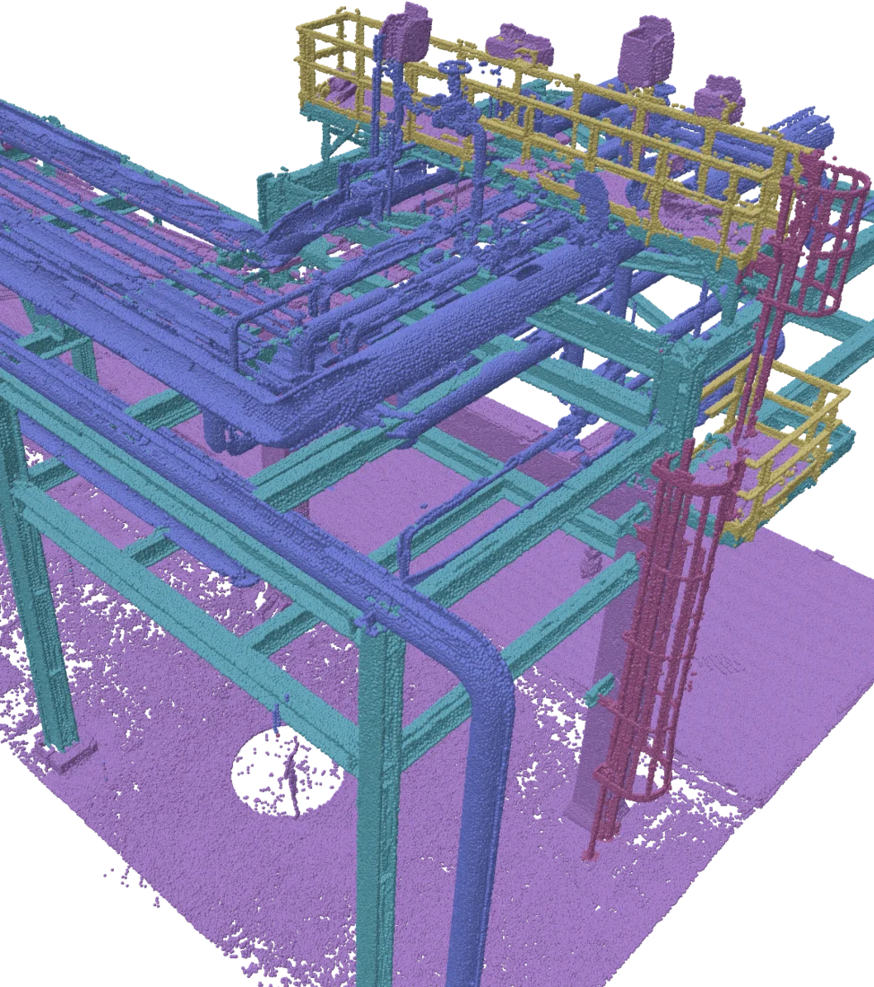 AI Point Cloud Labelling - after